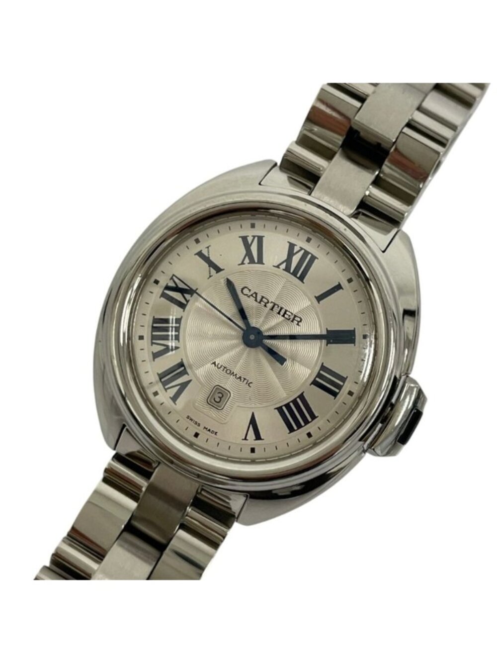 Cartier Cle de Cartier Watch Automatic Silver Colored